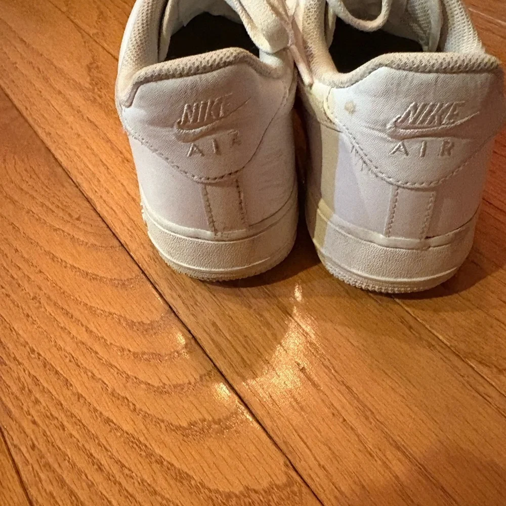Nike All-White Air Force 1 Sneakers